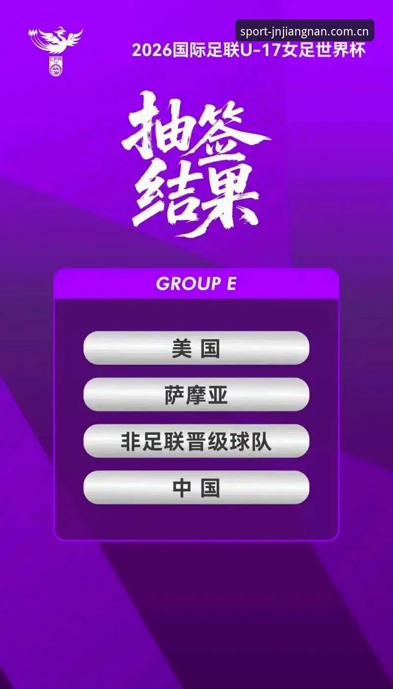 U17世界杯抽签结果解读：中国男女足小组赛征程完整指南
